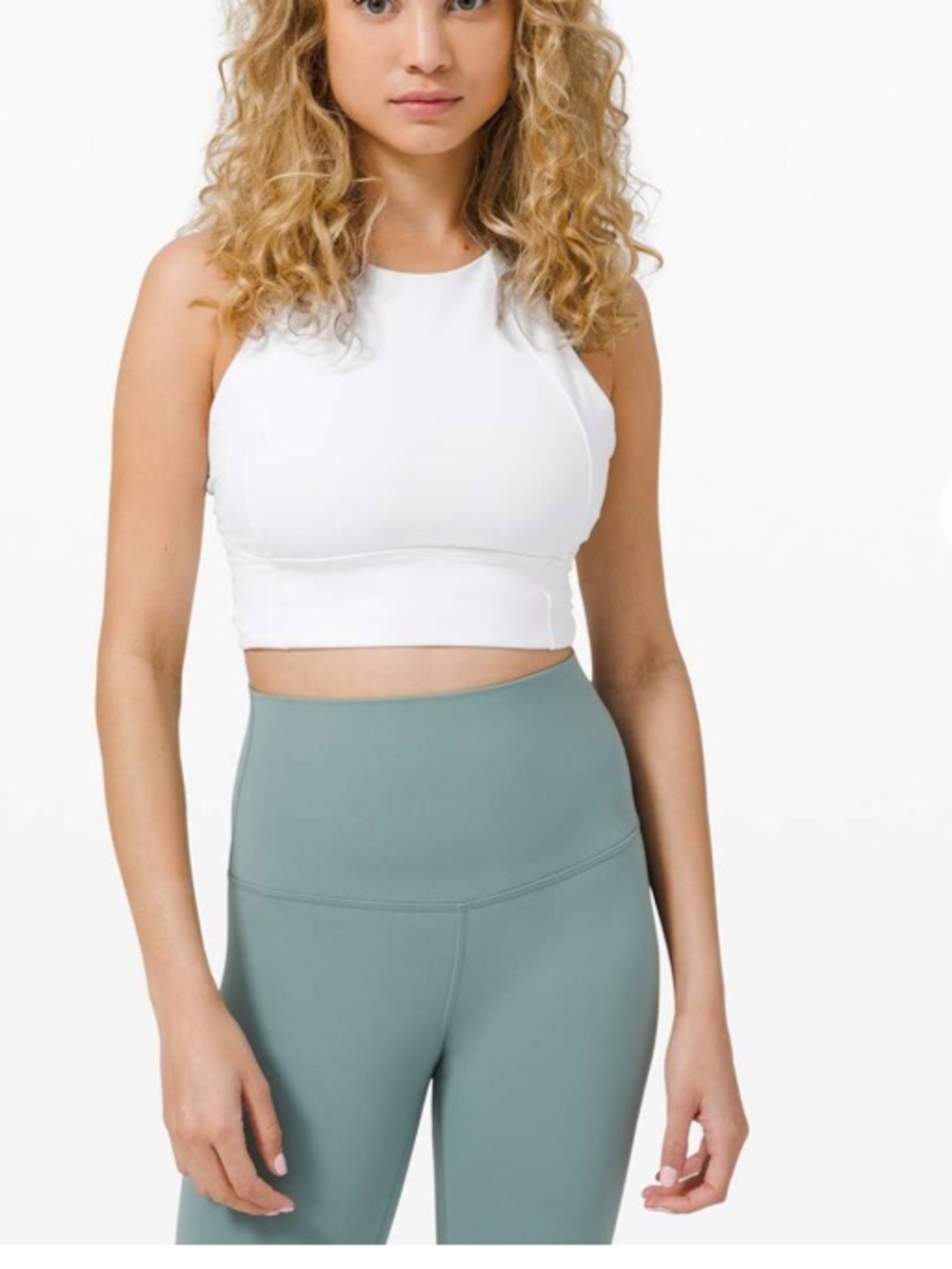 Lululemon Free To Be Serene Bra High Neck Long Line Size 4